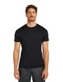 Icebreaker Wander-/Freizeit Tshirt Merino 150 Tech Lite III (100% Merinowolle) schwarz Herren